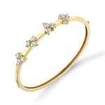 MICHAEL M Fashion Bracelets 18K Yellow Gold Montage Cluster Bracelet