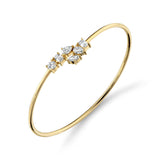 MICHAEL M Fashion Bracelets 18K Yellow Gold / Small Montage Bypass Cuff BR411S