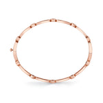 MICHAEL M Fashion Bracelets Connection Hinge Bangle