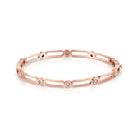 MICHAEL M Fashion Bracelets Connection Hinge Bangle