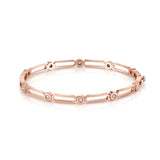 MICHAEL M Fashion Bracelets Connection Hinge Bangle