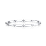 MICHAEL M Fashion Bracelets Connection Hinge Bangle