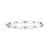 MICHAEL M Fashion Bracelets Connection Hinge Bangle