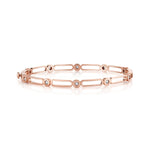 MICHAEL M Fashion Bracelets Connection Hinge Bangle