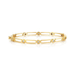 MICHAEL M Fashion Bracelets Connection Hinge Bangle