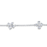 MICHAEL M Fashion Bracelets Montage 4 Cluster Chain Bracelet