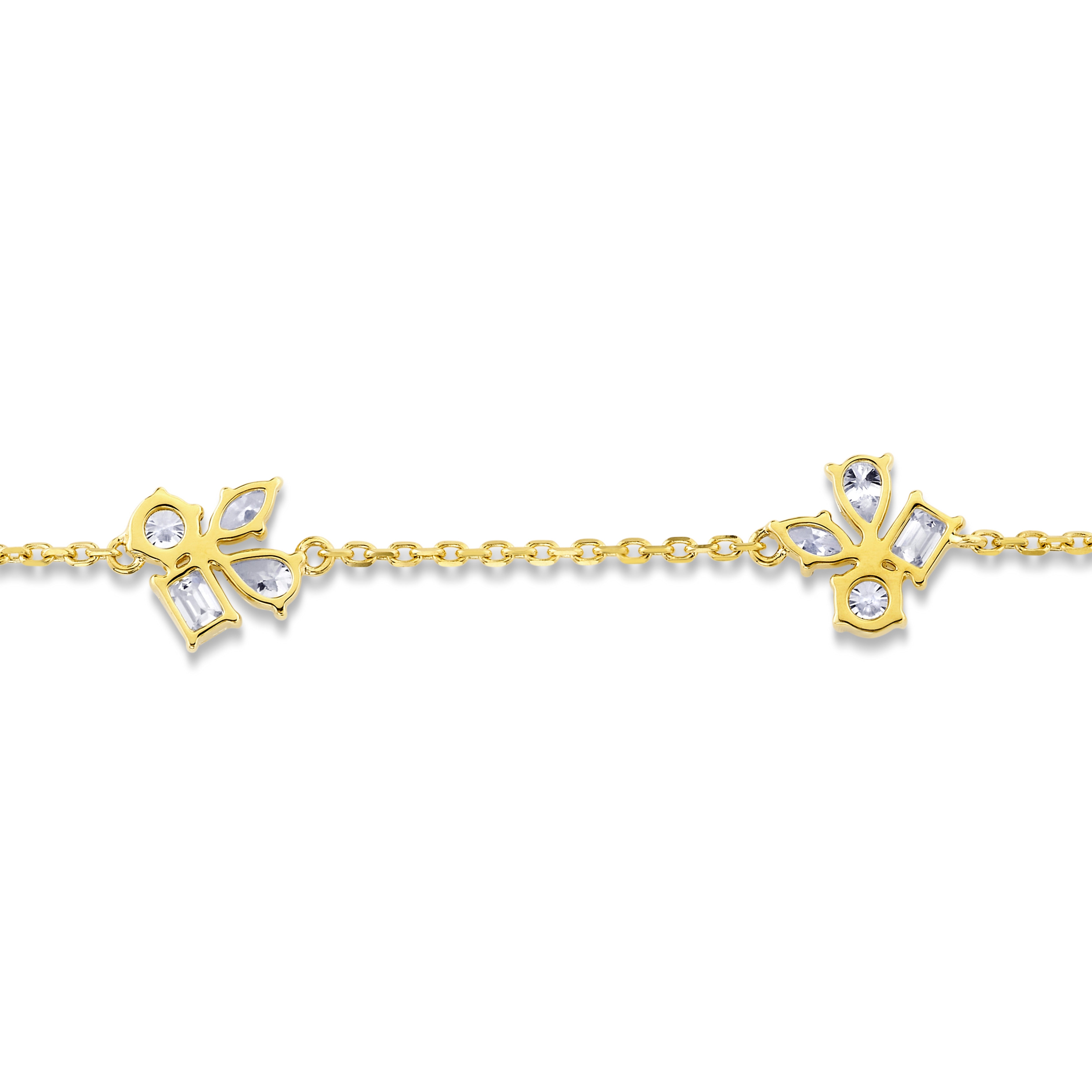MICHAEL M Fashion Bracelets Montage 4 Cluster Chain Bracelet
