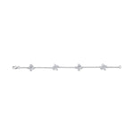 MICHAEL M Fashion Bracelets Montage 4 Cluster Chain Bracelet