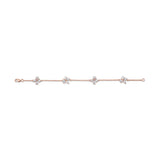 MICHAEL M Fashion Bracelets Montage 4 Cluster Chain Bracelet