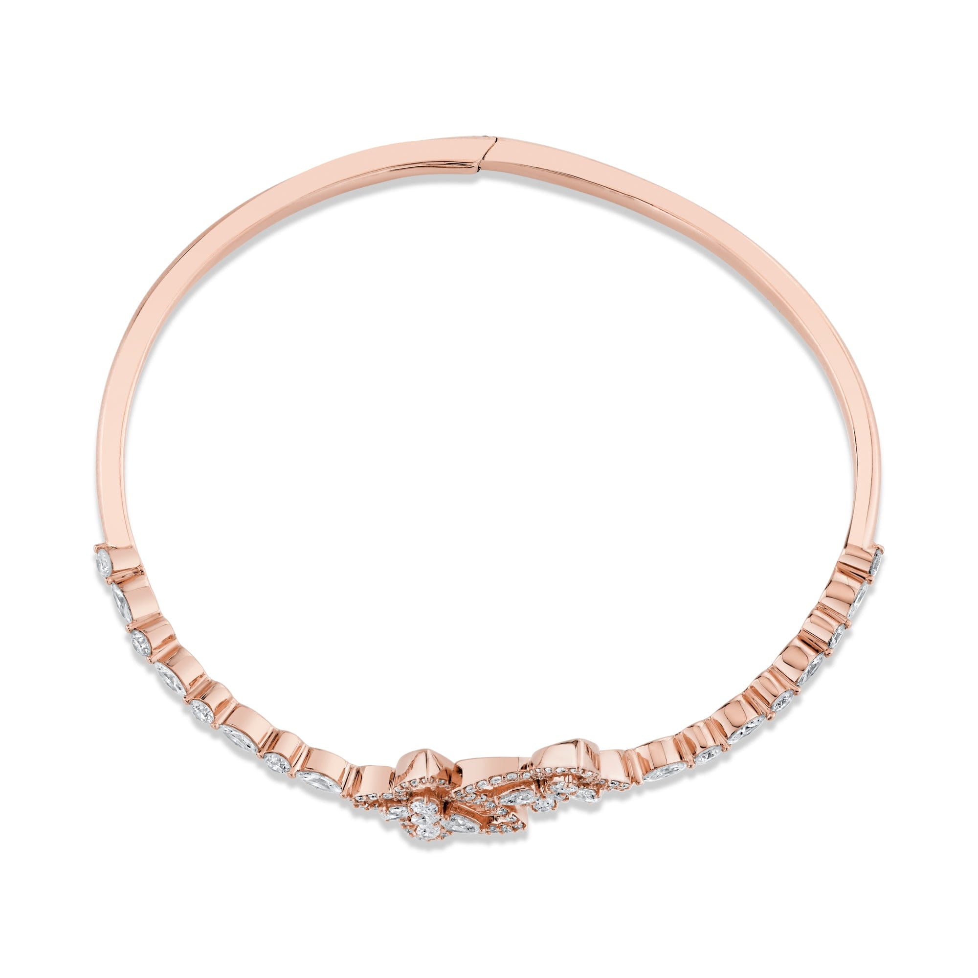 MICHAEL M Fashion Bracelets Montage Butterfly Hinge Cuff