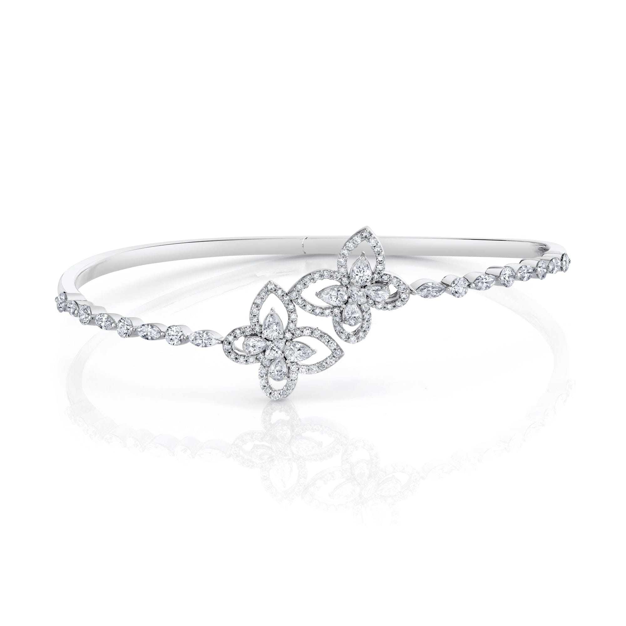 MICHAEL M Fashion Bracelets Montage Butterfly Hinge Cuff