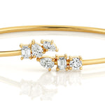MICHAEL M Fashion Bracelets Montage Bypass Cuff