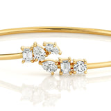 MICHAEL M Fashion Bracelets Montage Bypass Cuff
