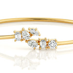 MICHAEL M Fashion Bracelets Montage Bypass Cuff