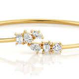 MICHAEL M Fashion Bracelets Montage Bypass Cuff