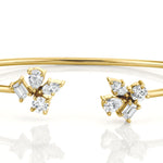 MICHAEL M Fashion Bracelets Montage Cluster Cuff