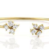 MICHAEL M Fashion Bracelets Montage Cluster Cuff