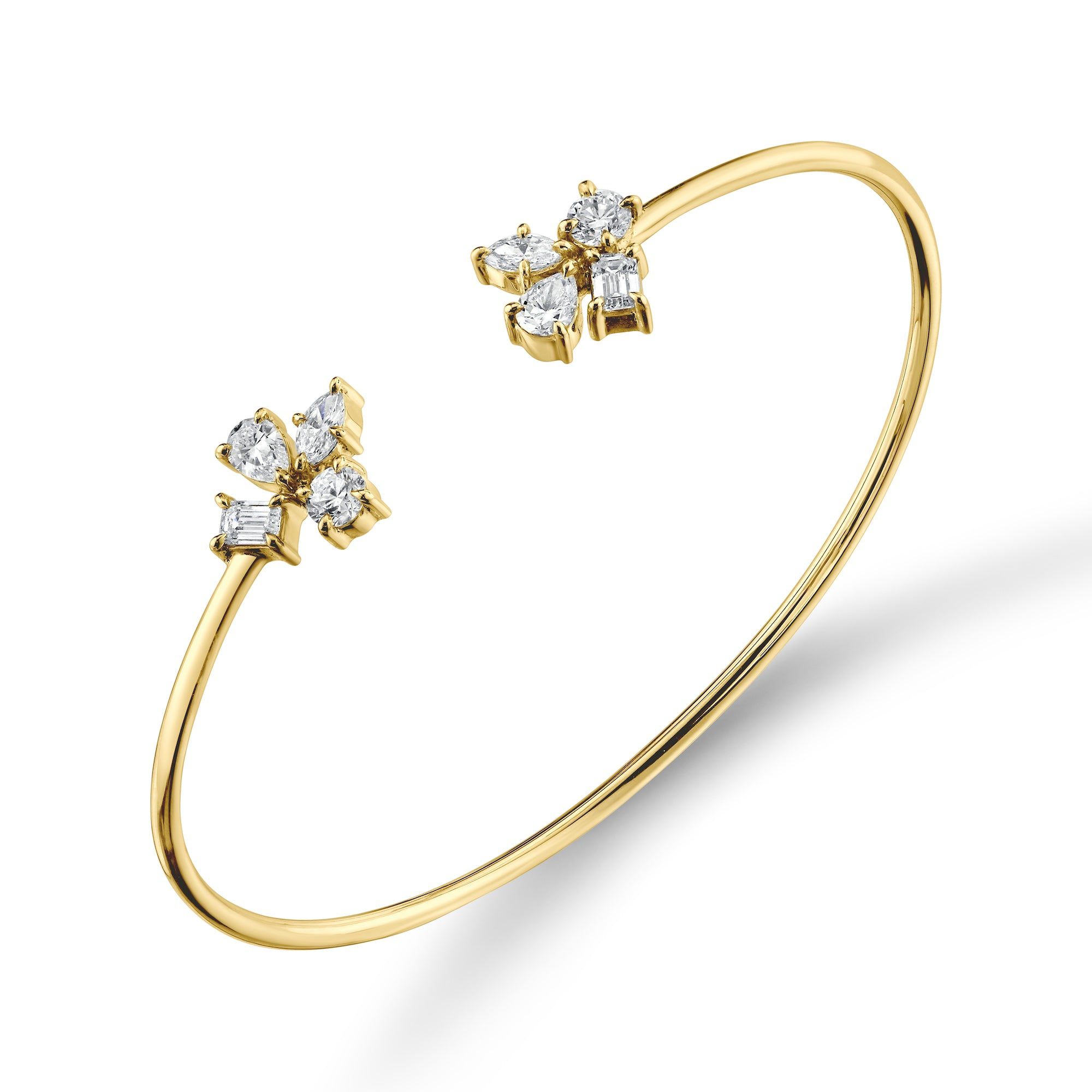 MICHAEL M Fashion Bracelets Montage Cluster Cuff
