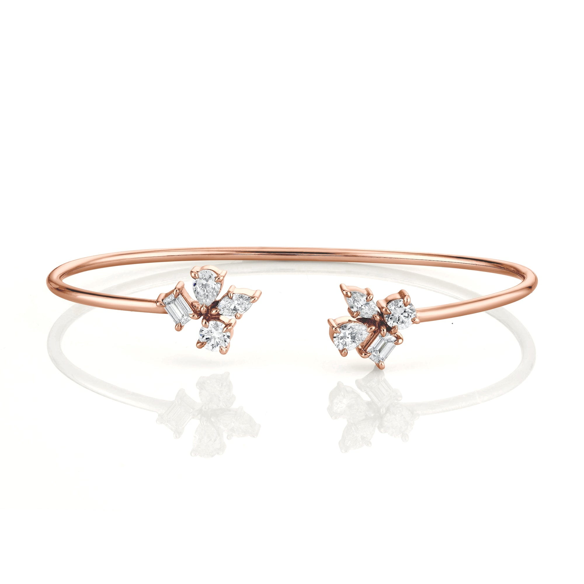MICHAEL M Fashion Bracelets Montage Cluster Cuff