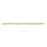 MICHAEL M Fashion Bracelets Montage Cluster Stud Halo Tennis Bracelet