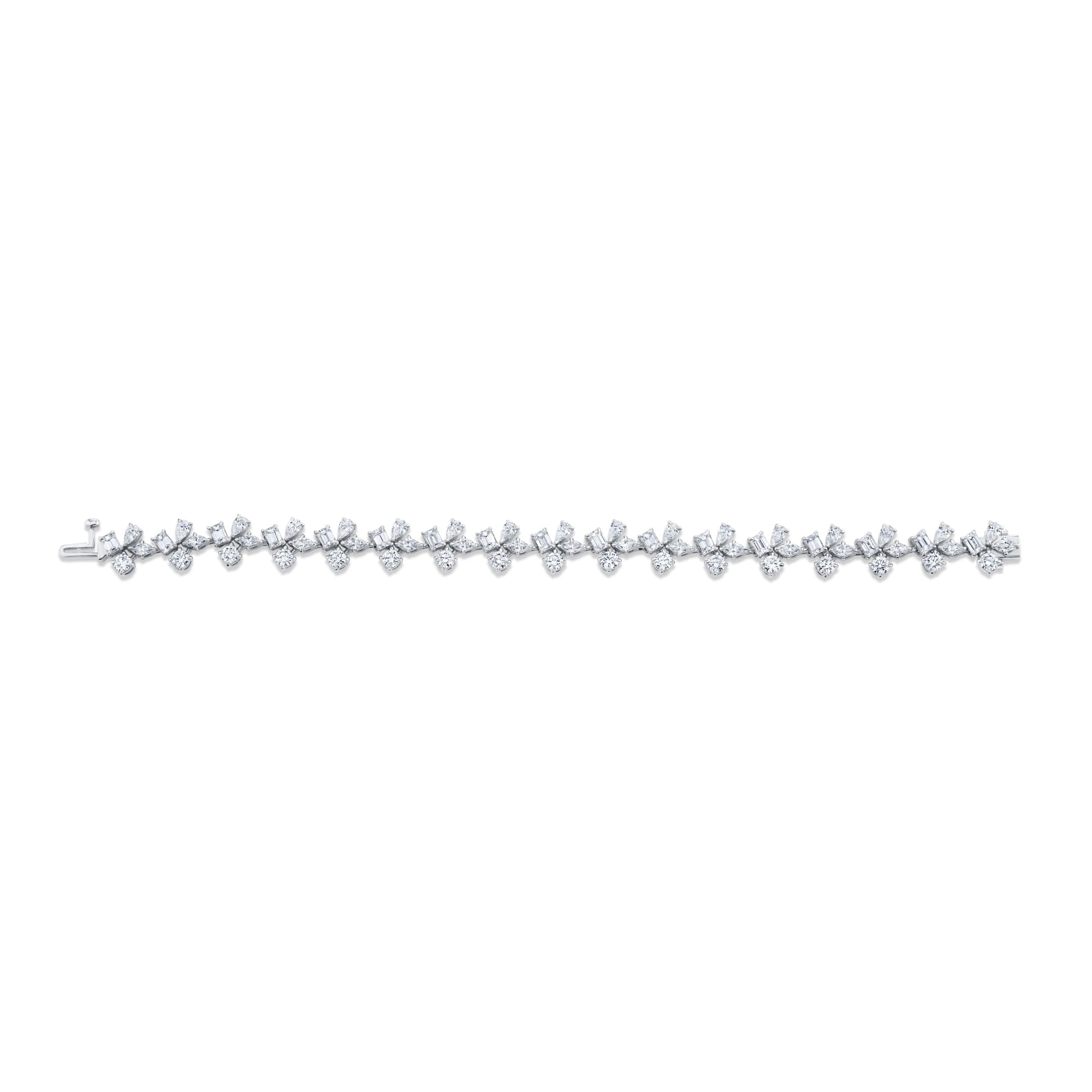 MICHAEL M Fashion Bracelets Montage Cluster Tennis Bracelet