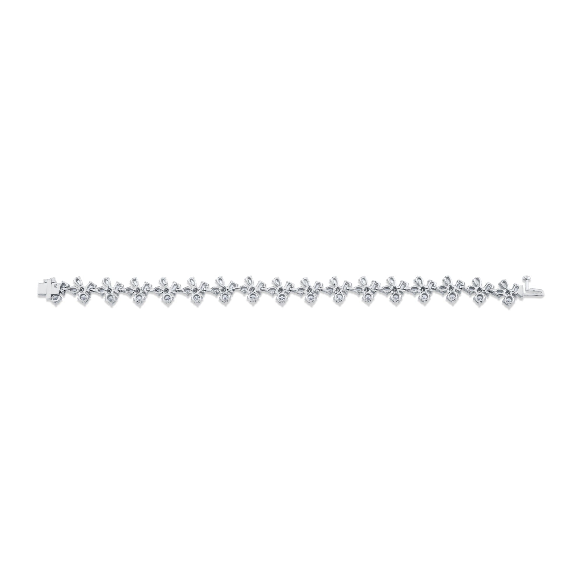 MICHAEL M Fashion Bracelets Montage Cluster Tennis Bracelet