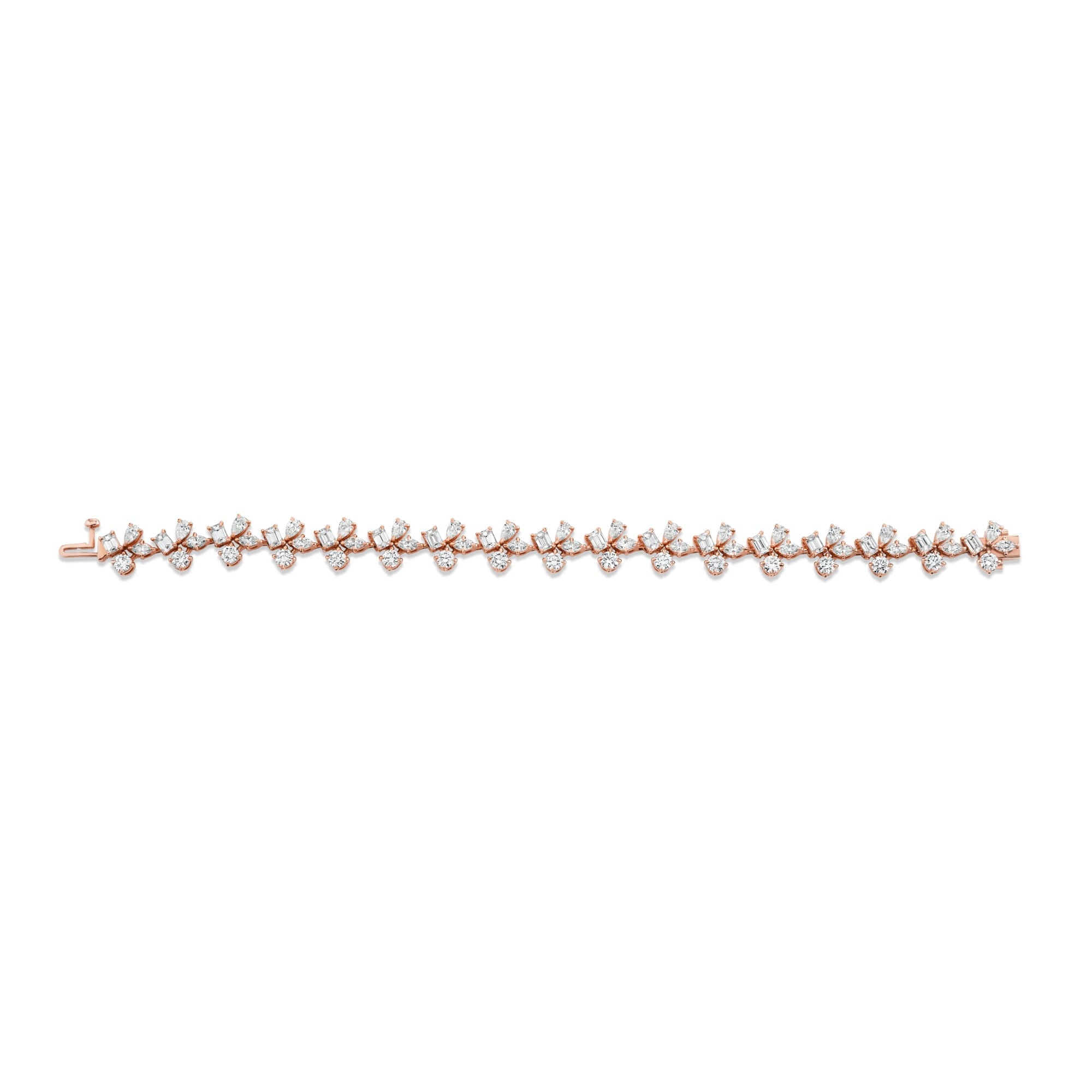 MICHAEL M Fashion Bracelets Montage Cluster Tennis Bracelet