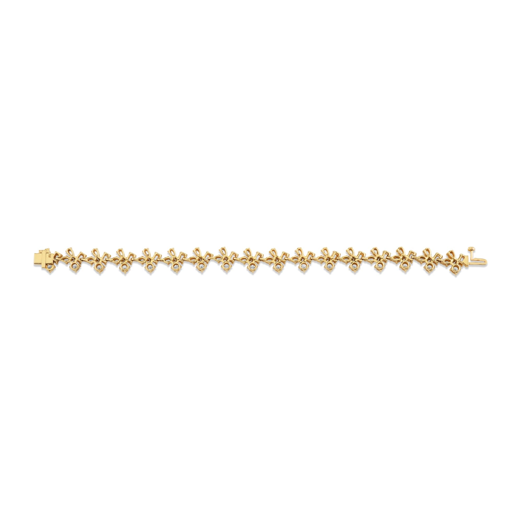 MICHAEL M Fashion Bracelets Montage Cluster Tennis Bracelet