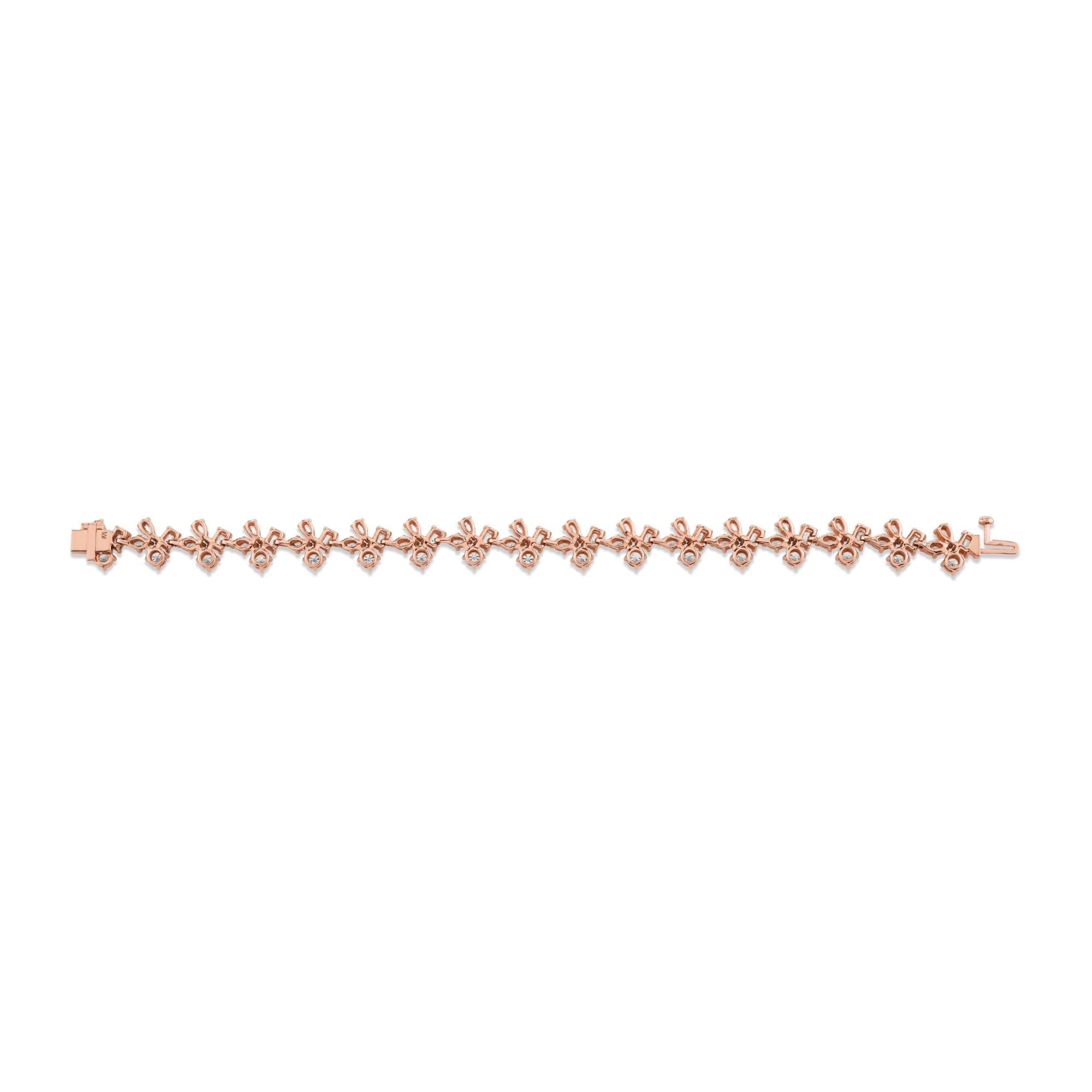 MICHAEL M Fashion Bracelets Montage Cluster Tennis Bracelet