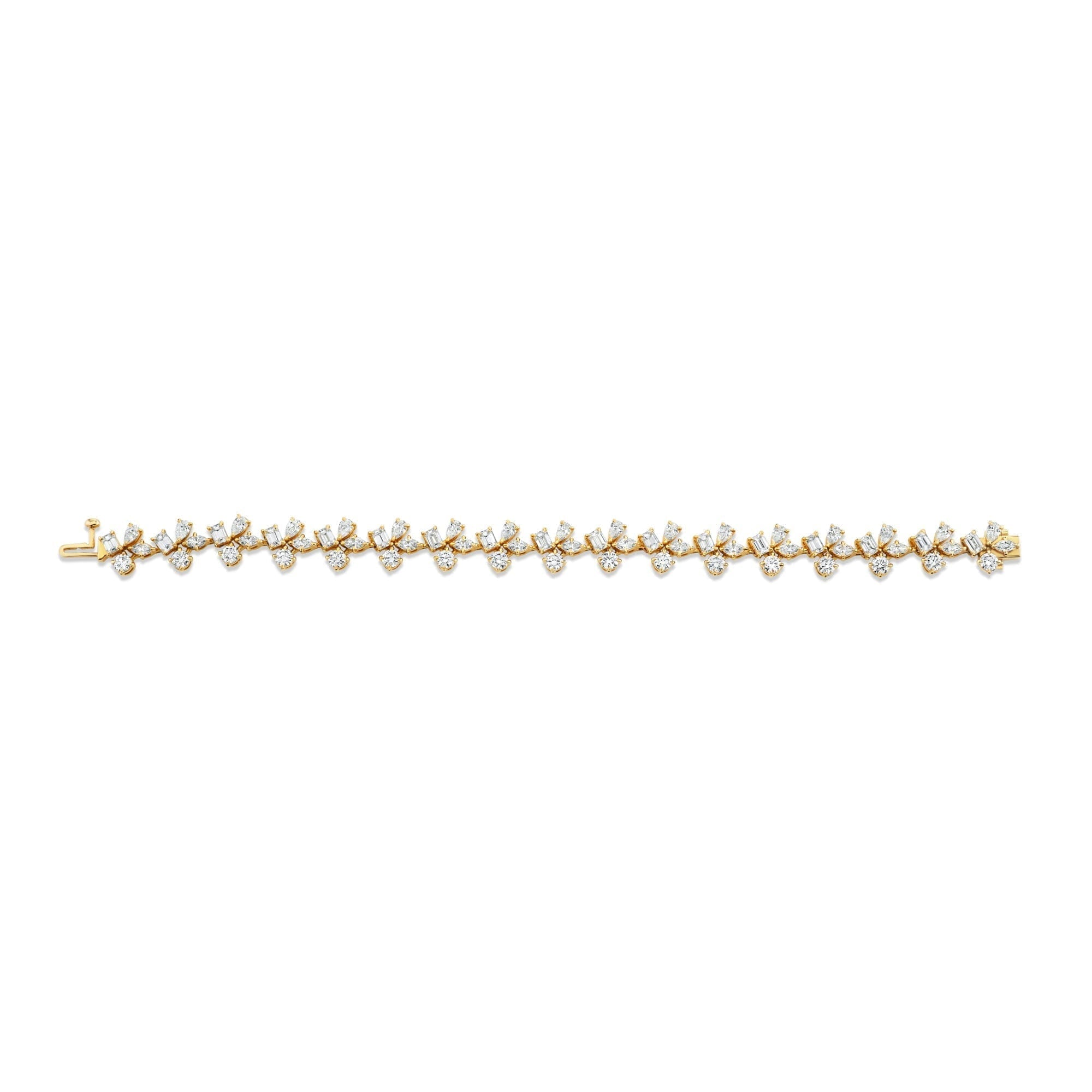 MICHAEL M Fashion Bracelets Montage Cluster Tennis Bracelet