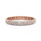 MICHAEL M Fashion Bracelets Montage Luxe Pavé Eternity Bangle Bracelet