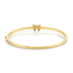MICHAEL M Fashion Bracelets Montage Single Butterfly Bangle with Pavé