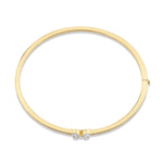 MICHAEL M Fashion Bracelets Montage Single Butterfly Bangle with Pavé