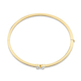 MICHAEL M Fashion Bracelets Montage Single Butterfly Bangle with Pavé