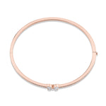 MICHAEL M Fashion Bracelets Montage Single Butterfly Bangle with Pavé