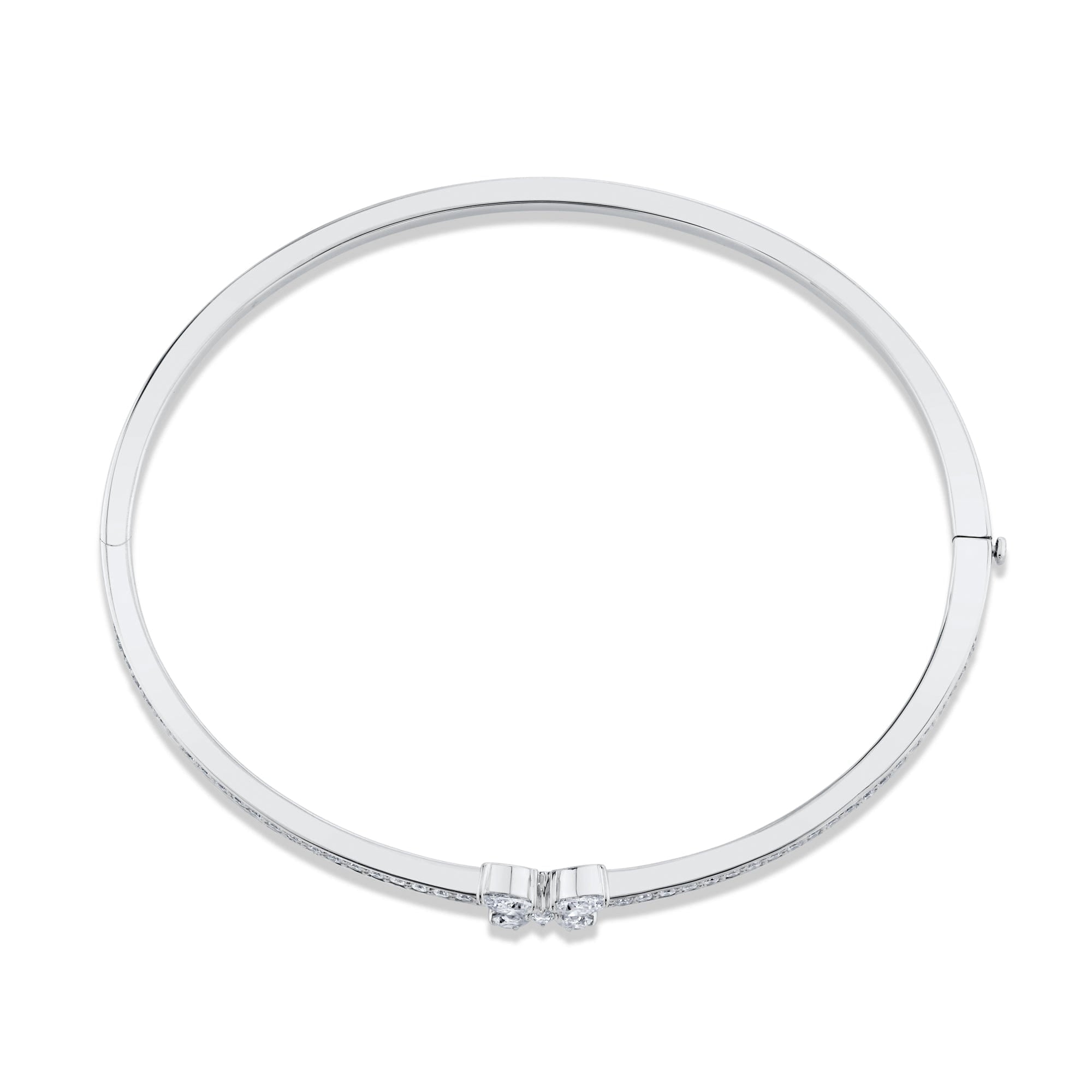 MICHAEL M Fashion Bracelets Montage Single Butterfly Bangle with Pavé