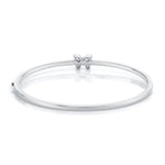 MICHAEL M Fashion Bracelets Montage Single Butterfly Bangle with Pavé