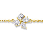 MICHAEL M Fashion Bracelets Montage Single Cluster Chain Bracelet