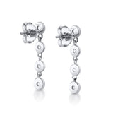 MICHAEL M Fashion Earrings Bezel Petite Round Earrings