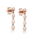 MICHAEL M Fashion Earrings Bezel Petite Round Earrings