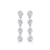 MICHAEL M Fashion Earrings Bezel Petite Round Earrings