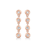 MICHAEL M Fashion Earrings Bezel Petite Round Earrings