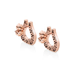 MICHAEL M Fashion Earrings Europa Pavé Open Motif Earrings
