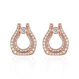 MICHAEL M Fashion Earrings Europa Pavé Open Motif Earrings
