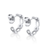 MICHAEL M Fashion Earrings Link Petite Connection Hoops
