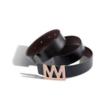 MICHAEL M Fashion Earrings Men's Michael M Logo Belt Buckle