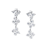 MICHAEL M Fashion Earrings Montage 3 Cluster Drop Earrings