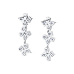 MICHAEL M Fashion Earrings Montage 3 Cluster Drop Earrings