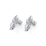 MICHAEL M Fashion Earrings Montage 3 Cluster Stud Earrings