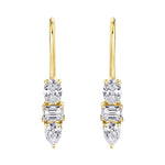 MICHAEL M Fashion Earrings Montage 3 Drop Earrings